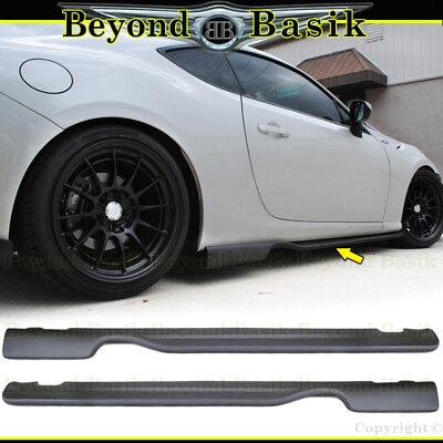 #ad For 2017 2020 Toyota 86 13 20 Subaru BRZ 13 16 FRS GR STYLE SIDE SKIRTS Body Kit $119.98