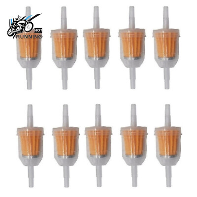 #ad 10PCS Gas Oil Fuel Filter Motor Inline For 1 4#x27;#x27; 5 16quot; Line Small Engine US $9.99