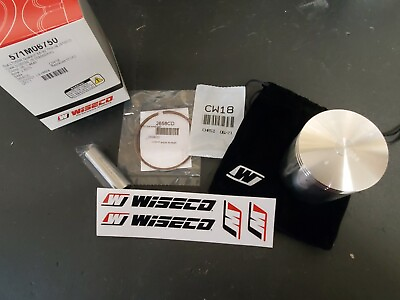 #ad WISECO 571M06750 FORGED PISTON RINGS SUZUKI LT250 QUAD 67.50mm .5mm OVER 571P2 $130.39