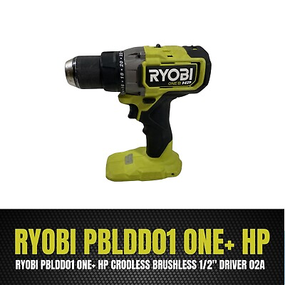 #ad Ryobi PBLDD01 One HP Crodless Brushless 1 2quot; Driver 02a $55.00