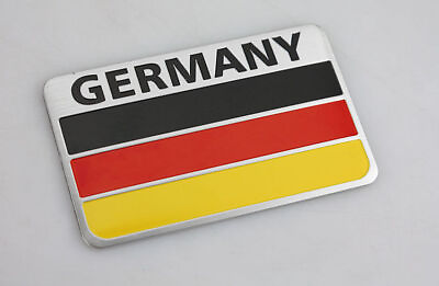 #ad German 3D Metal Car Auto Truck Door Fender Bumper Sticker Germany Emblem Badge $9.99