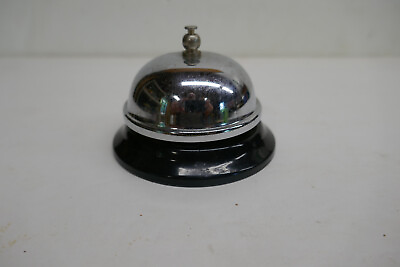 #ad #ad Vintage Service Desk service Bell Counter Call Bells Large Bank Clinic Office $15.95