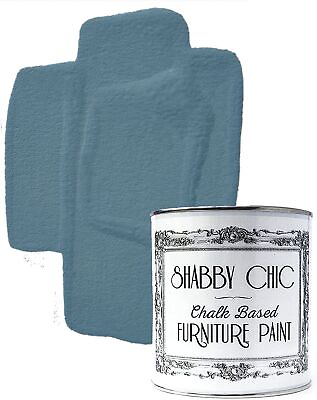 #ad Shabby Chic Chalked Furniture Paint: Matte Finish 8.5oz Cottage Blue $24.97