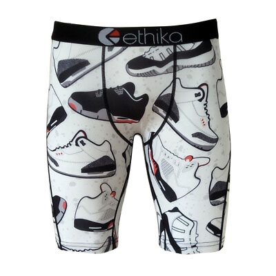 #ad Ethika Printing Man Underwear Boxer Briefs Sports Pants US Size S 3XL $13.99