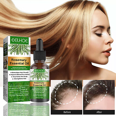 #ad Rosemary Essential Oil for Hair Growth 100% Pure Natural Therapeutic Grade Safe $6.49