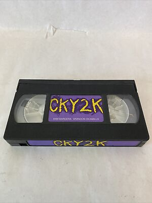 #ad CKY2K VHS 2001 Bam Margera Pre Jackass NO CASE $24.99