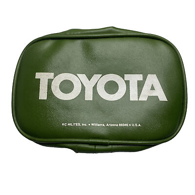 #ad One KC Hilites Vintage TOYOTA Light Covers Green Rectangle 7#x27;#x27; 5436 $24.99