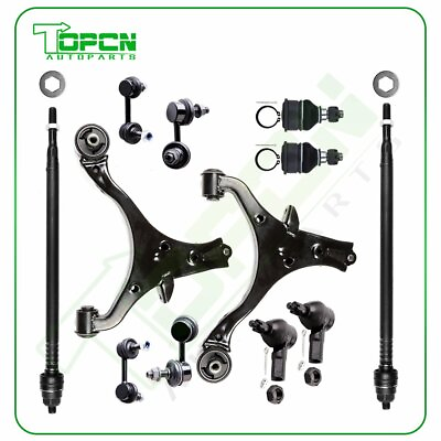 #ad 12pc New Front amp; Rear Suspension Kit Sway Bar for 2001 2005 Acura EL and Civic $100.09