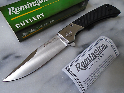 #ad Remington Ball Bearing Pivot Tactical Pocket Knife D2 G10 Folder 15668 7.10quot; OA $19.99
