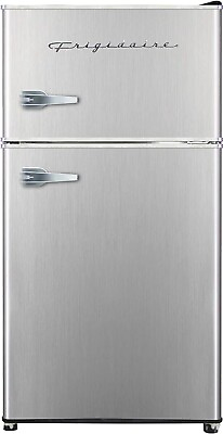 #ad Frigidaire 3.1 cu ft 2 Door Fridge and Freezer Stainless Steel Refrigerators US $230.99