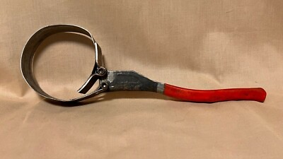 #ad Vintage Swivel Grip Oil Wrench Red Handle $10.89