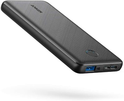 #ad Anker 10000mAh Slim Power Bank Charging Portable External Battery Backup Charger $16.19