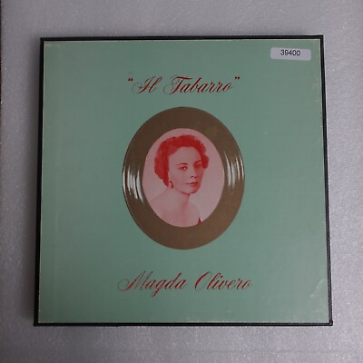 #ad Magda Olivero Ii Tabarro Boxset LP Vinyl Record Album $15.82