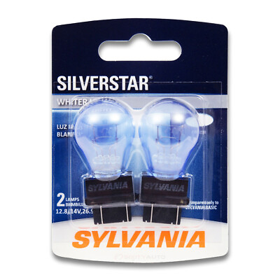 #ad Sylvania SilverStar 2 Pack 3057ST Light Bulb Back Up Brake Cornering gj $10.75