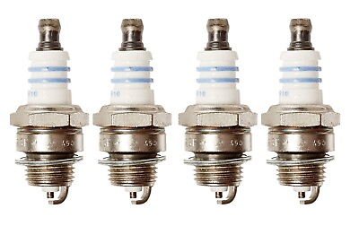 #ad Bosch Set of 4 Super Plus Small Engine Spark Plugs Nickel $14.96