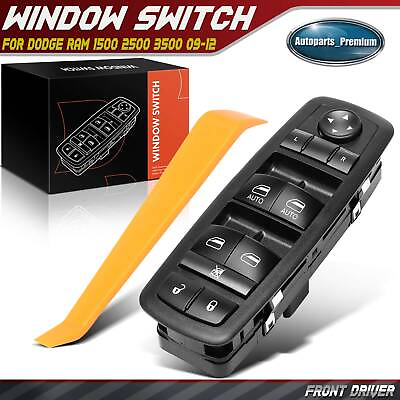 #ad Front Driver Master Power Window Switch for Dodge Ram 1500 2500 3500 2009 2012 $19.98