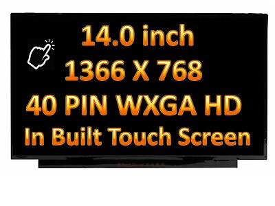 #ad HD LCD Display Touch Screen For HP 14 fq1003cl 14 fq1025cl 14 fq1035cl 40pins $67.00