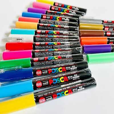 #ad Mitsubishi uni Posca Paint Pen Marker Fine Point 3M Pick Colors US Seller $2.99