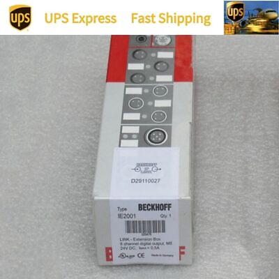 #ad NEW BECKHOFF IE2001 Module IE2001 Spot Goods UPS Expedited Shipping $399.00
