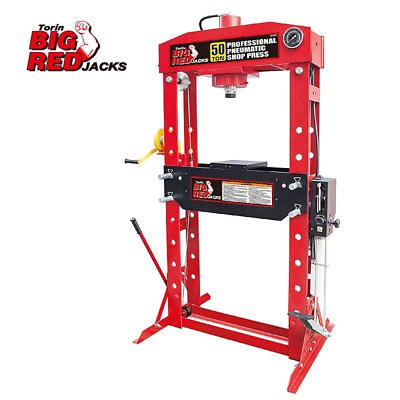 #ad 50 Ton Jack Stand Steel H Frame Pneumatic Air Hydraulic Garage Shop Floor Press $2399.00