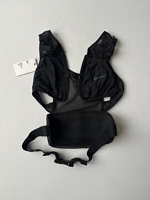 #ad Nike Transform Packable Running Vest NWT Black Unisex Sz M L Reflective New $119.95