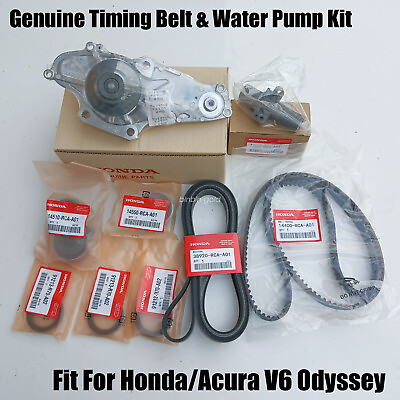 #ad OEM Timing Belt Water Pump Kit Fits for Acura Accord Odyssey Pilot Ridgeline V6 $138.99