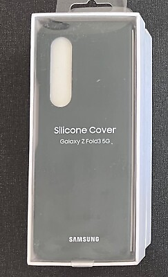 #ad Original Samsung Official Galaxy Z Fold3 5G Silicone Cover Case Green $19.99