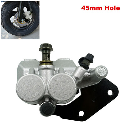 #ad 45mm Hole AluminiumAlloy Hydraulic Brake Disc Caliper Lower Pump Right Rear Side $28.59