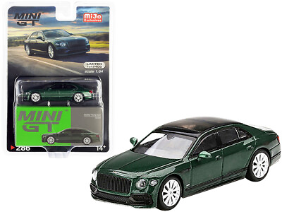 #ad Bentley Flying Spur w Sunroof Verdant Green Metallic w Black Top Limited Edition $21.77