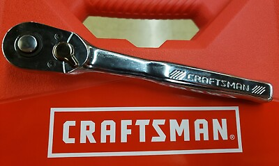 CRAFTSMAN 3 8quot; FULL POLISH 72 Tooth Quick Release Ratchet new $23.52