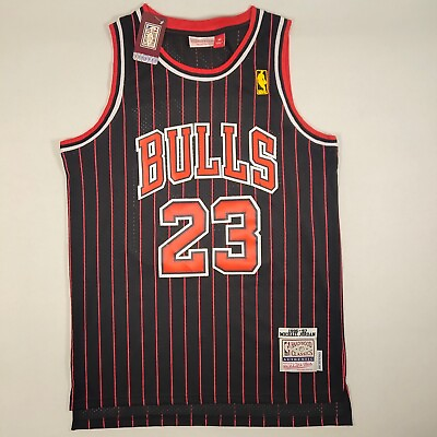 #ad Michael Jordan 1996 97 Jersey #23 Embroidered Black $42.80