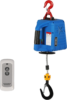 #ad Electric Hoists 500KG 1100LB Lifting Capability 7.6M 25FT Lifting Height with $188.67