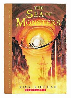 #ad The Sea of Monsters Paperback By Rick Riordan GOOD $3.78