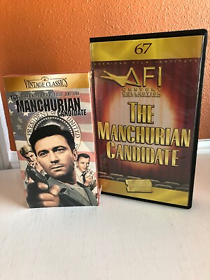 #ad The Manchurian Candidate VHS New Sealed Includes Special Clamshell Case $12.00