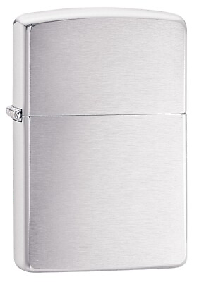 #ad Zippo Classic Brushed Chrome Windproof Pocket Lighter 200 $19.95