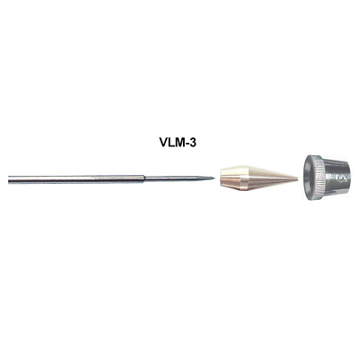 VLM Tip Needle amp; Aircap OLD STYLE for Paasche VL VLS MIL Airbrushes $13.50