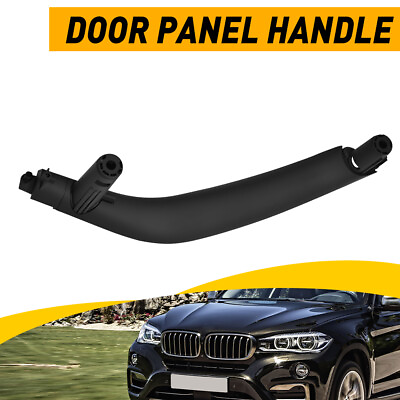 #ad Interior Right Door Panel Handle Black Front or Rear For 2014 2018 BMW X5 F15 $16.99