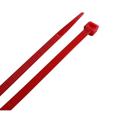 #ad Home Plus LH S 200 8 RD 50 lbs. Tensile Strength Red Poly Cable Tie 8 L in. $9.11