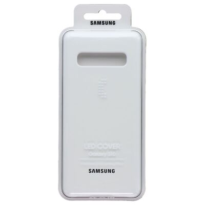 #ad Samsung Official LED Cover for Samsung Galaxy S10 White $9.89
