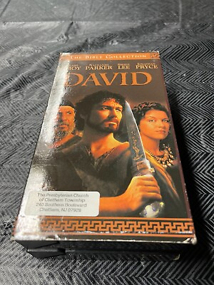 #ad The Bible Collection: David VHS 2002 2 Tape Set Leonard Nimoy Jonathan Pryce $12.99