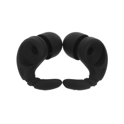 #ad 2Pairs Soft Silicone Ear Pads Eartips For Earbuds Silicone Case Ear Hook $7.22