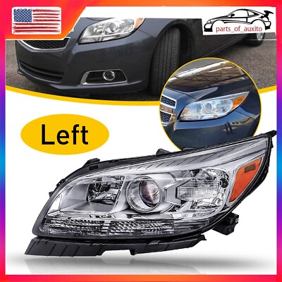 #ad Left Driver Projector Side Headlight For 2013 2015 Malibu Chevy Front Lamp USA $89.29