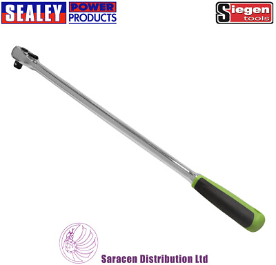 #ad SIEGEN BY SEALEY 1 2quot; DRIVE EXTRA LONG RATCHET 609mm LONG S01207 GBP 23.95