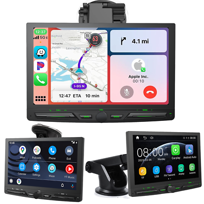 #ad 2024 Newest 7quot; Portable Car Stereo Wireless Apple CarPlay Android Auto IPS USB $69.90