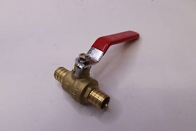 #ad Barbed Hose Ball Valve Brass 3 4 In $5.59