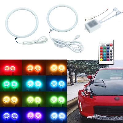 #ad cotton LED halo ring for Nissan 370Z Z34 Fairlady 09 15 headlight DRL angel eye $27.99