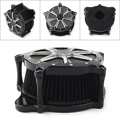 #ad Air Cleaner Filter w Accessory For Harley Glide Touring FLHR FLHT FLHX 2008 16 $89.97