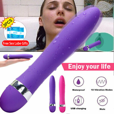 #ad Women G Spot Vibrator Bullet Dildo Multispeed Female Clit Massager Adult Sex Toy $9.92