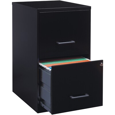 #ad Lorell SOHO 18quot; 2 Drawer File Cabinet 14341bk $138.28