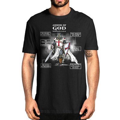 #ad Armor Of God Bible Verse Cool Gift For Religious Christian Unisex T Shirt $19.99